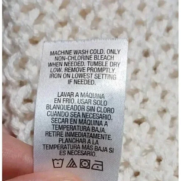 Route 66 Women's Ivory Short Sleeve Knit Cardigan Size S - Picture 7 of 7